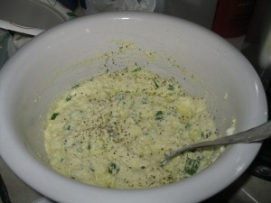 Ricotta-mixture