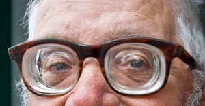 Man with very thick glasses